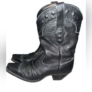 Ariat Womens Dixie Leather Cowboy Boots Size 6 Studs Mid-Calf Western